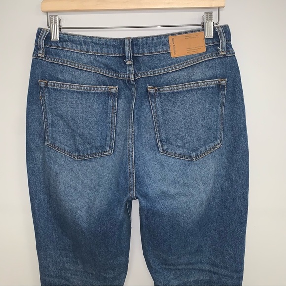 Frank & Oak Jeans Women’s Size 28 Indigo Denim Relaxed Straight Leg Ankle Billie - Picture 8 of 10